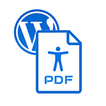 Kuvituskuva, joka kuvailee WordPress sivustojen ja saavutettavien dokumenttien tekemistä