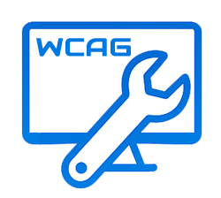 Kuvituskuva, joka kuvailee saavutettavuusvirheiden korjaamista