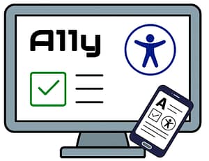 Kuvituskuva, joka kuvailee onnistunut saavutettavuusprojektia